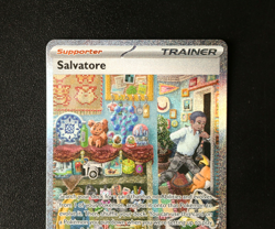 Pokemon Card - Salvatore 212/162 Temporal Forces Special Illustration Rare - NM⭐ - Image 2