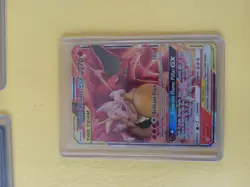 Pokemon TCG Charizard & Braixen GX 22/236 Sm-Cosmic Eclipse Holo Card - Image 1