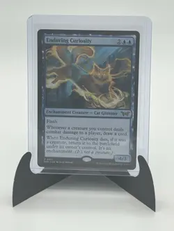 MTG Enduring Curiosity Regular Rare Card #51 Duskmourn: House of Horror NM - Image 1