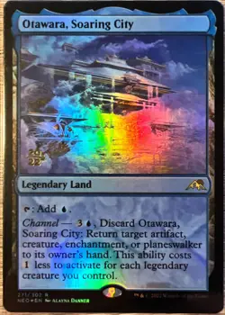 Otawara Soaring City Foil Prerelease Promo Near Mint NEO Free Same Day Shipping - Image 1