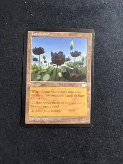 Magic the Gathering Lotus Vale Weatherlight NM - Image 1