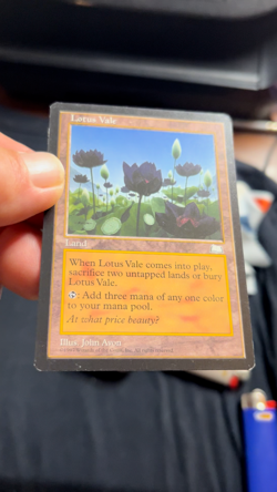 Magic the Gathering Lotus Vale Weatherlight NM - Image 2
