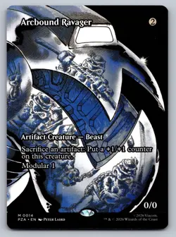 MTG Arcbound Ravager 0014 Borderless TMNT Mythic Rare PZA EN 2026 - Image 1