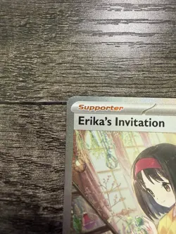 Pokemon Scarlet & Violet 151: Erika's Invitation 203/165 NM - Image 2