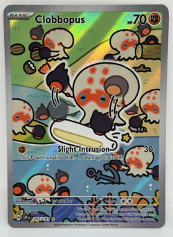 Pokemon Surging Sparks - Clobbopus 207/191 - Illustration Rare - NM/M Condition - Image 1
