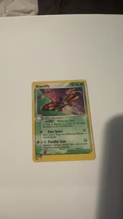 Pokemon TCG Beautifly EX Ruby and Sapphire Holo Card 2/109 Rare - Image 1