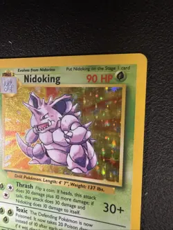 Pokemon TCG Nidoking Holo Base Set 1999 Rare Card 11/102 🔥🔥🔥 - Image 4