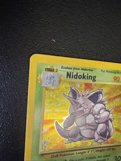 Pokemon TCG Nidoking Holo Base Set 1999 Rare Card 11/102 🔥🔥🔥 - Image 5