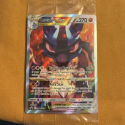 Pokemon TCG Sword & Shield SWSH291 Lucario VSTAR SEALED Promo Pokemon Center Etb - Image 1