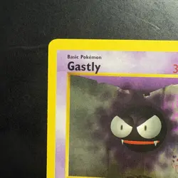 Pokemon Vintage 1st Edition Gastly 050/102 Base Set (Shadowless) Wotc 1999 - Image 2