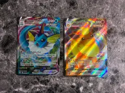 Pokemon TCG Evolving Skies Vmax Holo Ultra Rare Eeveelutions Lot Of 4 Near Mint - Image 5