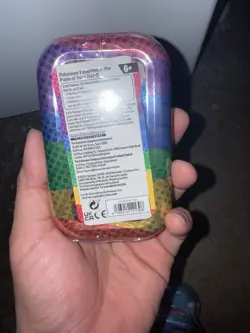 Pokemon Mega Evolution—Seasoned Heroes Collectible Tin w/ Sticker Sheet total 8 - Image 2