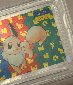 Pokemon Topsun Japanese Eevee #133 Holo Foil 1995 Pocket Monster PSA 6 Graded - Image 4