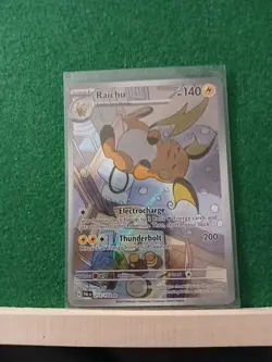 Pokemon TCG - Raichu - 211/193 Paldea Evolved - Illustration Rare Full Art Holo - Image 1