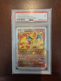 Charizard Reverse Holo PSA 1 Pokemon Legendary Collection #3 - Image 1