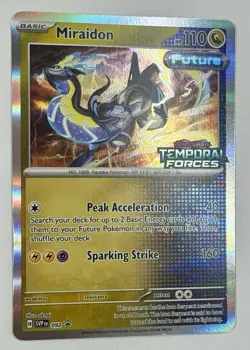Pokemon TCG - Miraidon - SVP092 - Temporal Forces Stamped - Prerelease Promo - Image 2