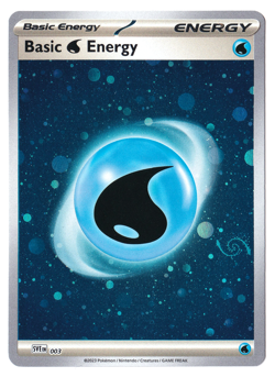HD COSMOS HOLO HD SWIRL Basic Water Energy 003 - Pokemon 151 - Image 2