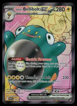 Iono's Bellibolt ex 194 - Pokemon Scarlet & Violet - Promo (NM) - Image 1