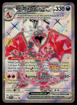 Charizard ex 074 - Pokemon Scarlet & Violet - Promo (NM) - Image 1