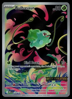 Bulbasaur 133/132 - Pokemon Mega Evolution - Illustration Rare (NM) - Image 1