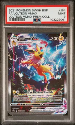 PSA 9 Jolteon VMAX SWSH184 - Pokemon SWSH Black Star Promo - Promo - Image 1