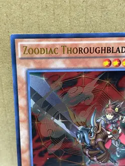 Yugioh! LP Zoodiac Thoroughblade - MP17-EN184 - Ultra Rare - 1st Edition LP - Image 2