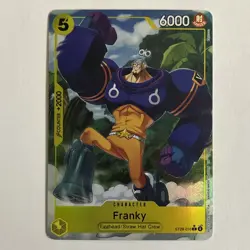 Franky (Alternate Full Art) ST29-010 Starter Deck 29: Egghead Foil NM Single! - Image 1