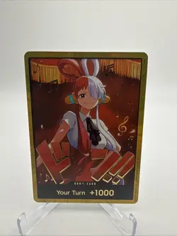 DON!! Card (Uta) (Gold) - Extra Booster: One Piece Heroines (EB-03) English - Image 1
