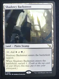 Shadowy Backstreet - MKM - Mtg Card #226 - Image 1