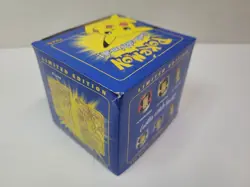 1999 Burger King Pokemon Pikachu 23K Gold card / ball / COH / box ( B332 ) - Image 4