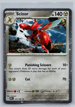Scizor - (Cosmos Holo) Promo Miscellaneous Cards & Products Holo 141/197 NM - Image 1