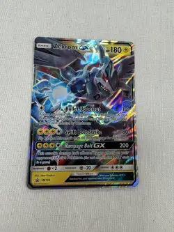 Pokemon Zekrom GX SM138 Full Art Holo Black Star Promo Card - Image 1