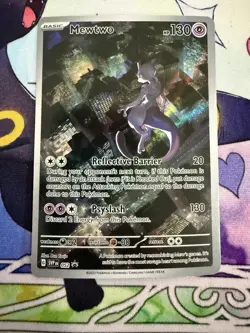 Pokemon TCG Mewtwo 052 Scarlet & Violet Promo Holo Card - Image 1