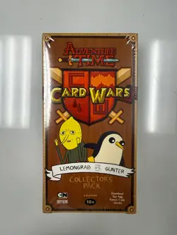 Brand New Sealed Adventure Time Card Wars Cryptozoic CCG Lemongrab vs. Gunter - Image 1