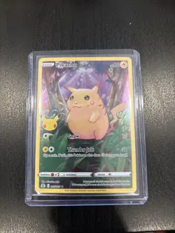 Pokemon Pikachu Card 005/025 Full Art Holo Rare, 25th Anniversary Edition - Image 2