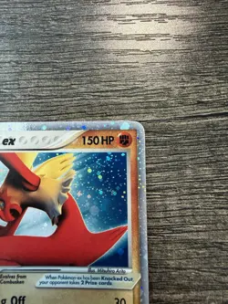 Pokemon TCG Blaziken EX Holo Ultra Rare Card 90/100 EX Crystal Guardians 2006 NM - Image 3