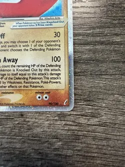 Pokemon TCG Blaziken EX Holo Ultra Rare Card 90/100 EX Crystal Guardians 2006 NM - Image 5