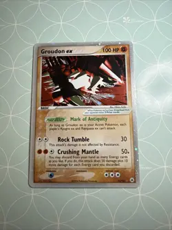 Pokemon TCG Celestial Storm Groudon Holo Card Legendary Pokemon 93/101 Near Mint - Image 5