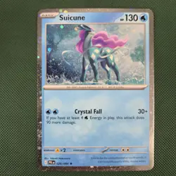 FART WHOLE SWIRL 🌀💫 Suicune 026/094 Phantasmal Flames Cosmos Holo Pokemon Card - Image 2