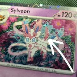 FART WHOLE SWIRL 🌀💫 Sylveon 172 Cosmos SVP Promo Collection Pokemon Card - Image 1