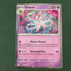 FART WHOLE SWIRL 🌀💫 Sylveon 172 Cosmos SVP Promo Collection Pokemon Card - Image 3