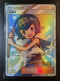 Lana (Full Art) - 150/156 - SM Ultra Prism Ultra Rare Holo Pokemon Card - MINT - Image 1