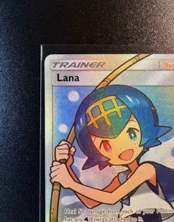 Lana (Full Art) - 150/156 - SM Ultra Prism Ultra Rare Holo Pokemon Card - MINT - Image 3