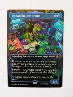 Donatello, the Brains | Foil Borderless | Teenage Mutant Ninja Turtles MTG - Image 1