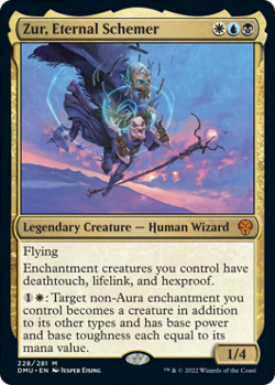 Magic MTG - Zur, Eternal Schemer - Dominaria Uni - MINT/NMINT - EN - Image 1
