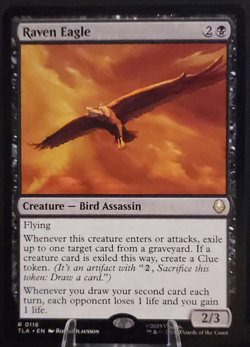 Raven Eagle 0116 Rare (NM) - MTG - Avatar: The Last Airbender (NM) - Image 1