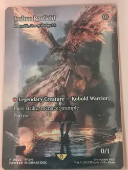 MtG Joshua Rosfield (PRM-P0002) Uncommon DCI Promo Foil English EX - Image 1