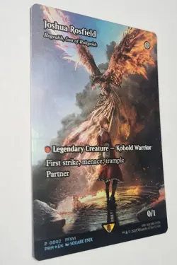 MtG Joshua Rosfield (PRM-P0002) Uncommon DCI Promo Foil English EX - Image 4