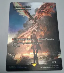 MtG Joshua Rosfield (PRM-P0002) Uncommon DCI Promo Foil English EX - Image 5