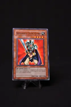 Obnoxious Celtic Guard SD5-EN007 Warrior's Triumph 1st Edition Yu-Gi-Oh! TCG - Image 1